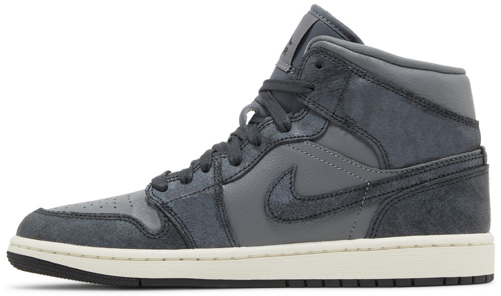Jordan 1 Mid Distressed Smoke Grey (Women's)