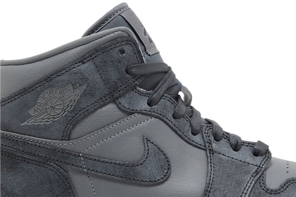 Jordan 1 Mid Distressed Smoke Grey (Women's)