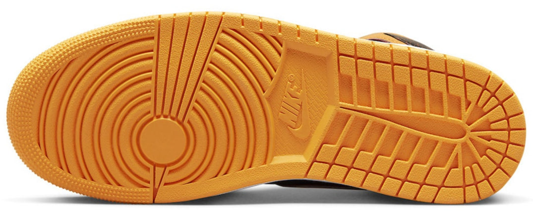 Jordan 1 Mid Fat Tongue Black Orange