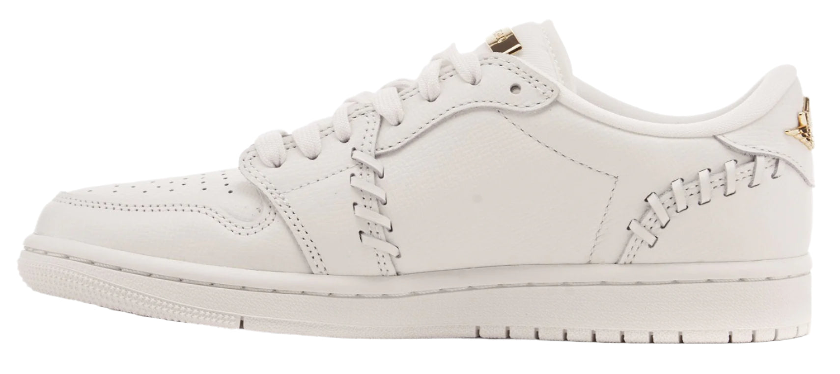 Jordan 1 Low Method of Make Sail Metallic Gold (Women's)