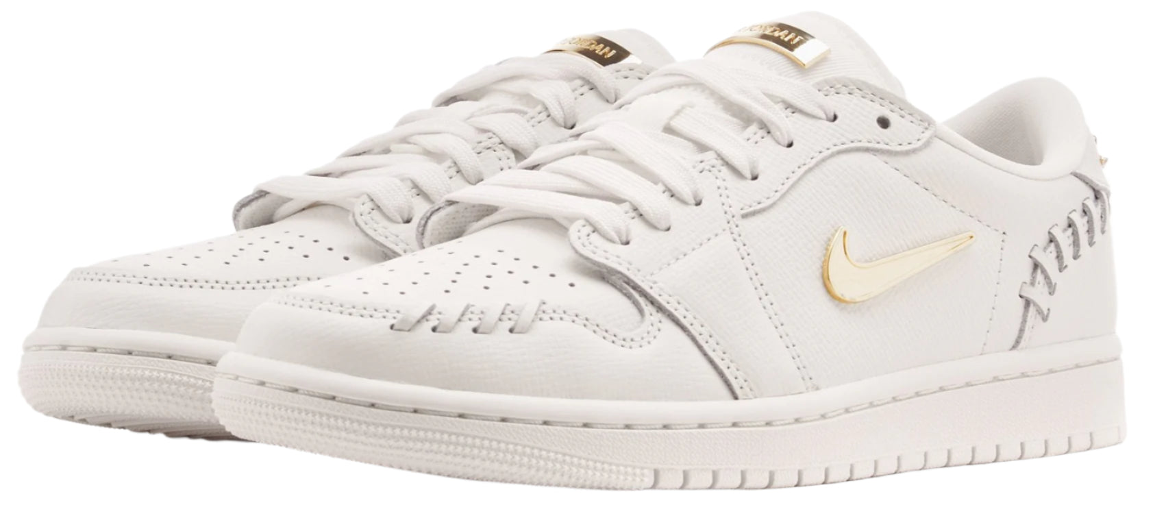 Jordan 1 Low Method of Make Sail Metallic Gold (Women's)
