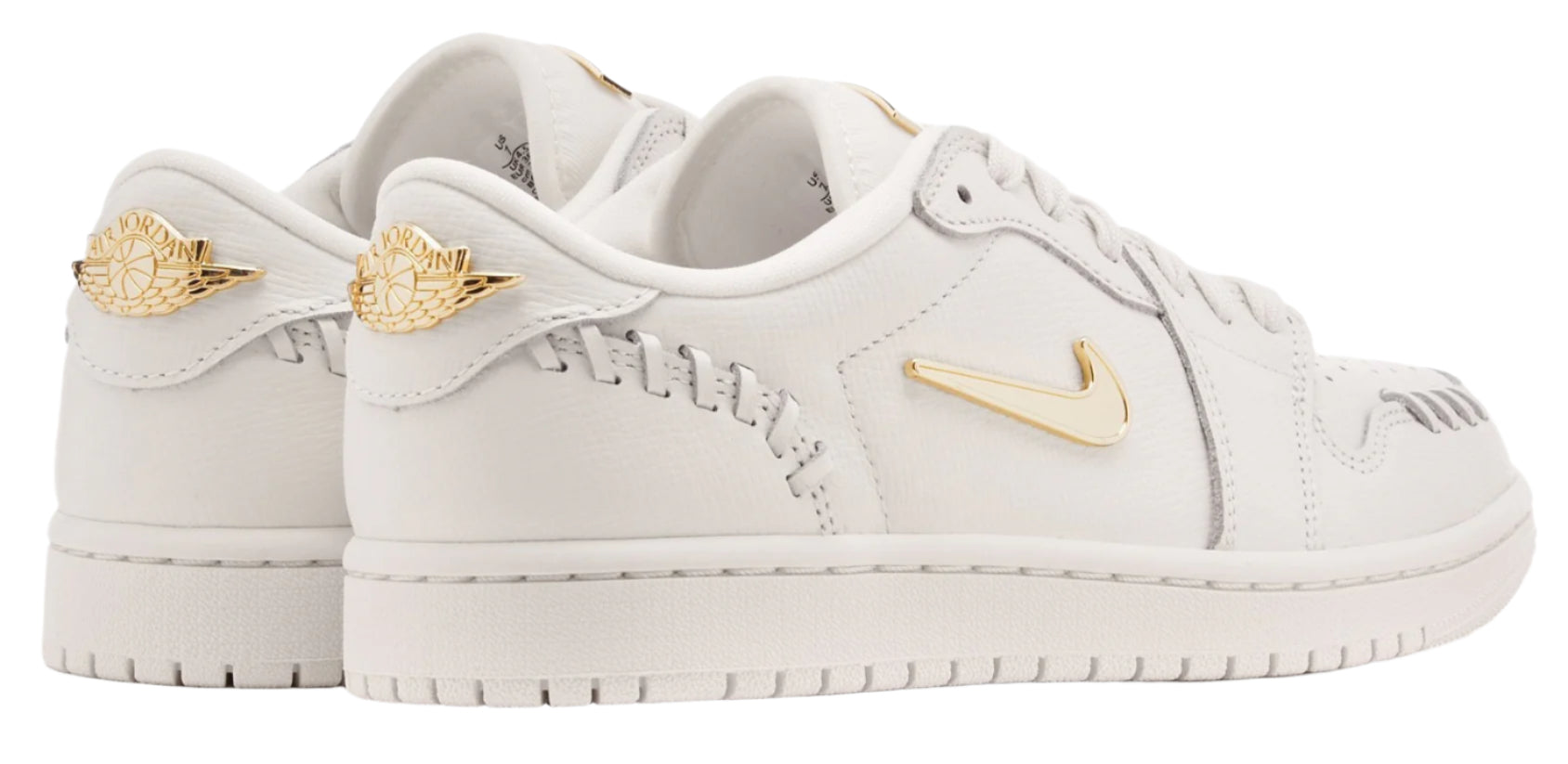 Jordan 1 Low Method of Make Sail Metallic Gold (Women's)