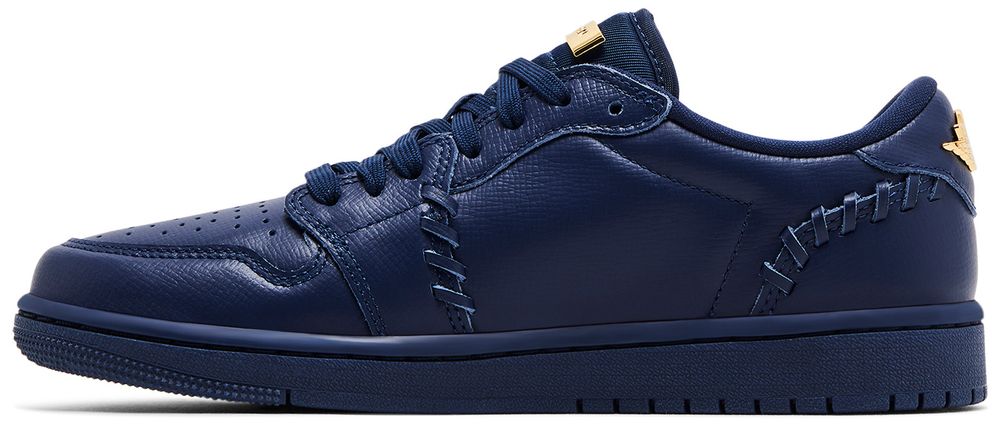Jordan 1 Low Method of Make Midnight Navy Metallic Gold (Women's)