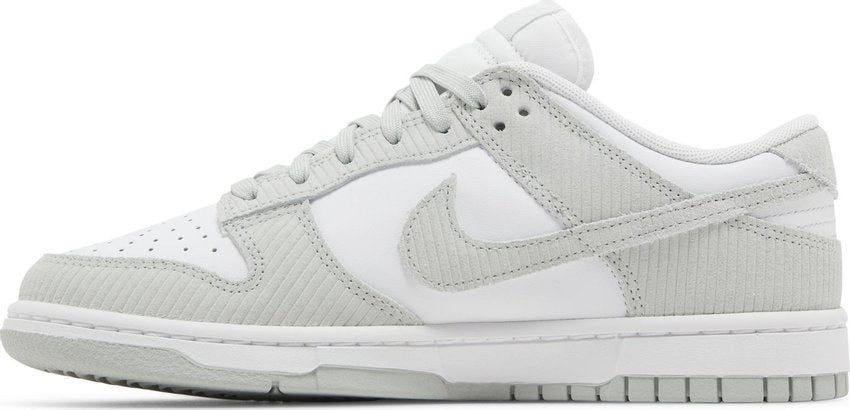Nike Dunk Low Light Silver Corduroy (Women's)