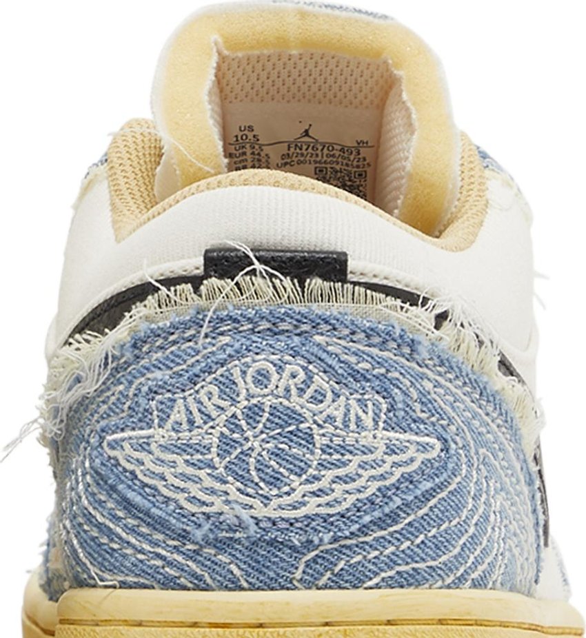 Jordan 1 Low SE WRMK Sashiko Denim