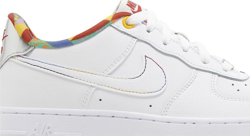 Nike Air Force 1 Low LV8 White Playful Print (GS)