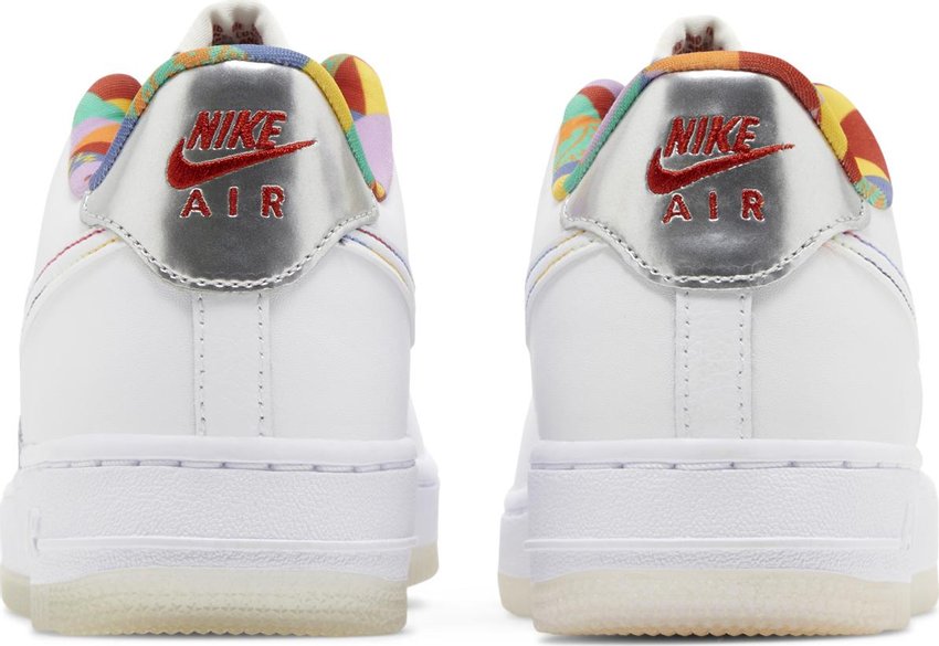Nike Air Force 1 Low LV8 White Playful Print (GS)