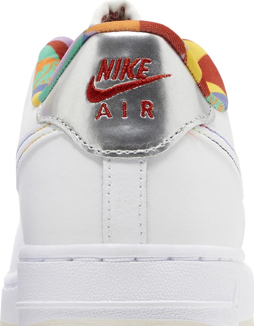 Nike Air Force 1 Low LV8 White Playful Print (GS)