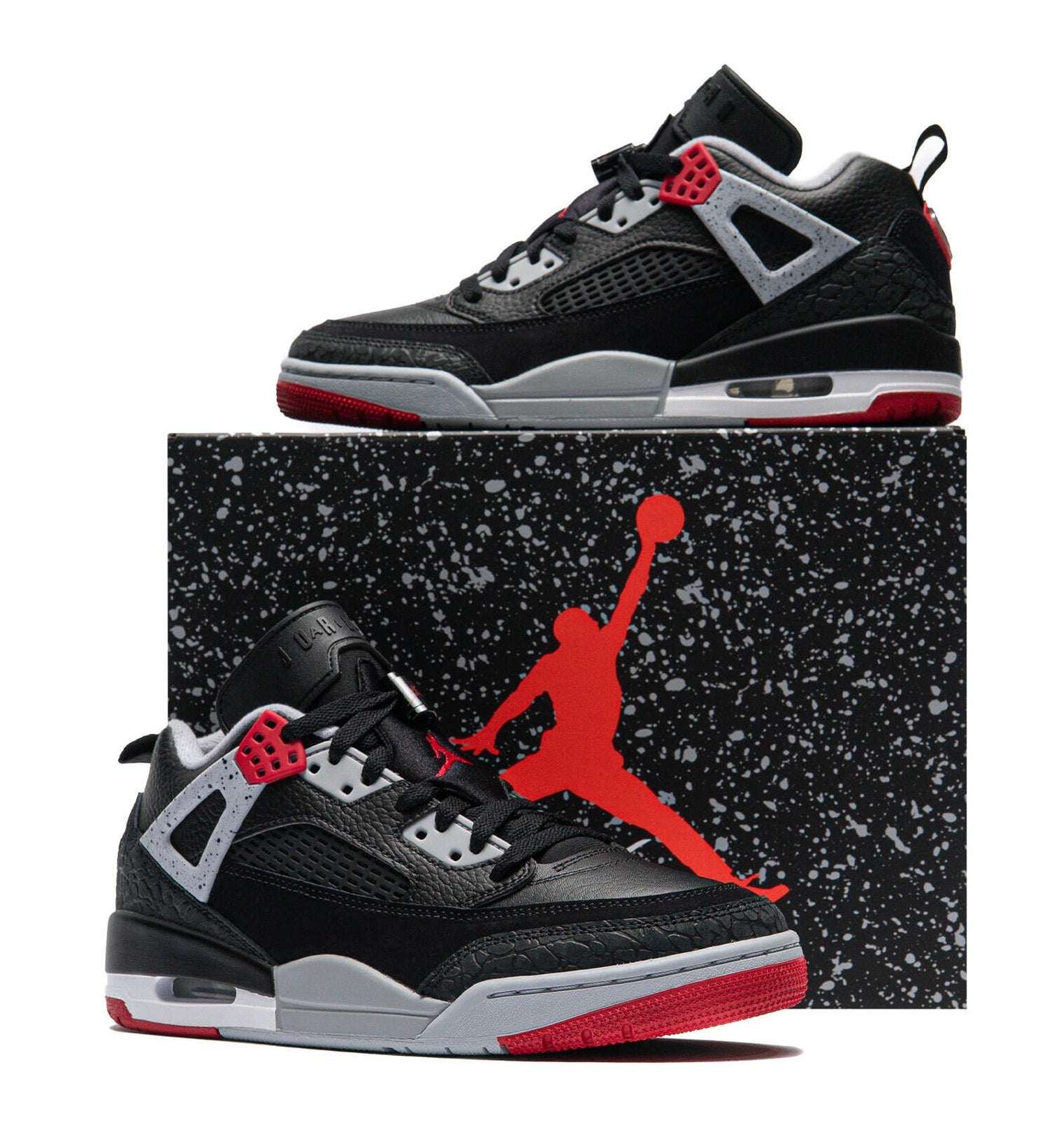 Jordan Spizike Low Black Cement