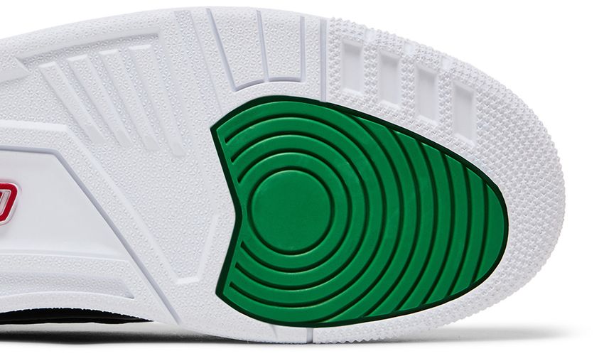 Jordan Spizike Low Black Classic Green White Varsity Red