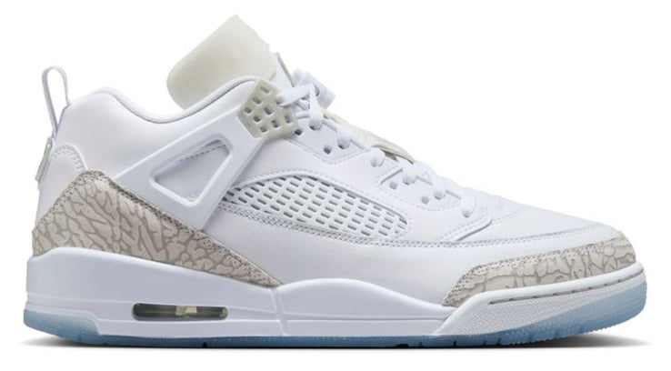 Jordan Spizike Low White Metallic Silver Barely Blue Neutral Grey