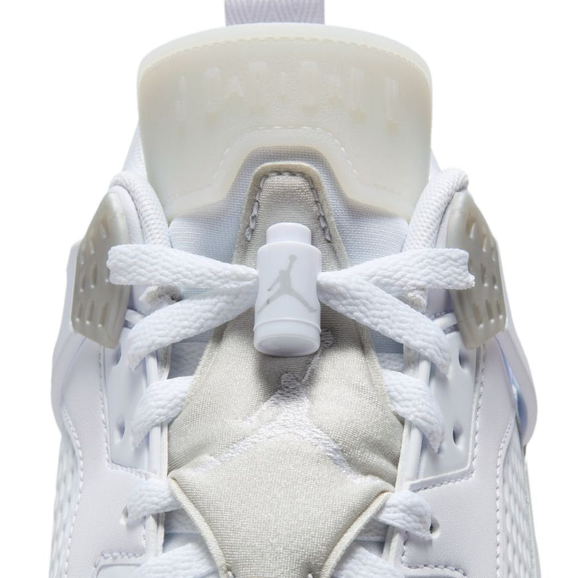 Jordan Spizike Low White Metallic Silver Barely Blue Neutral Grey