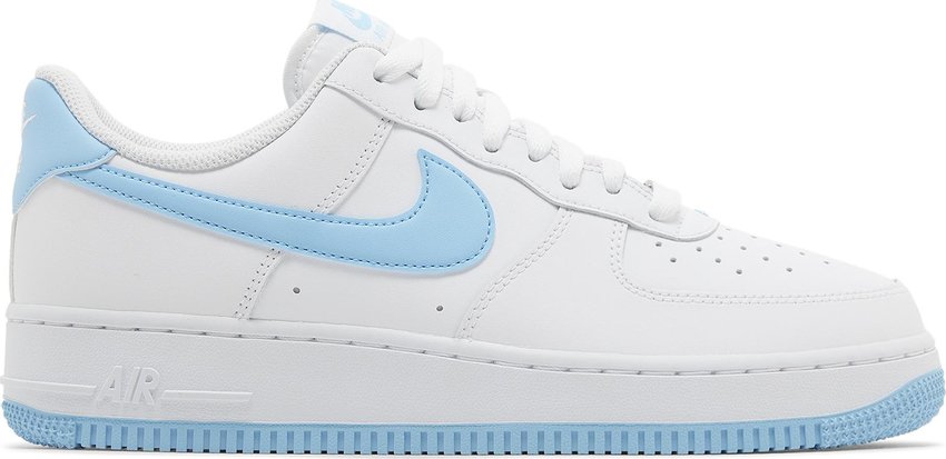 Nike Air Force 1 Low '07 White Aquarius Blue