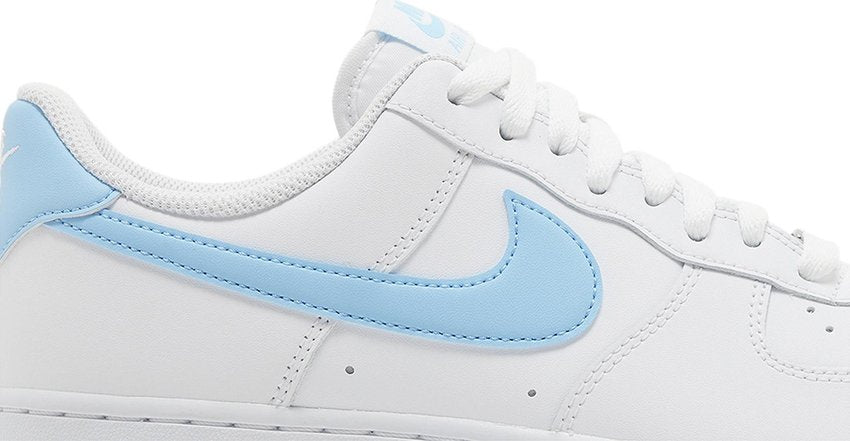 Nike Air Force 1 Low '07 White Aquarius Blue