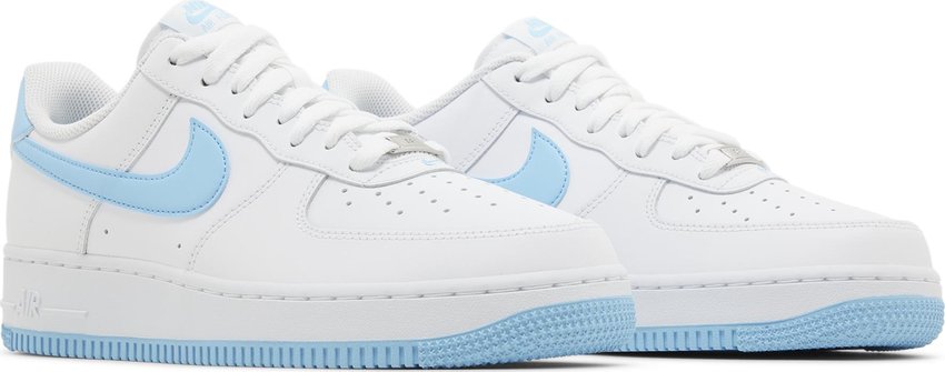 Nike Air Force 1 Low '07 White Aquarius Blue