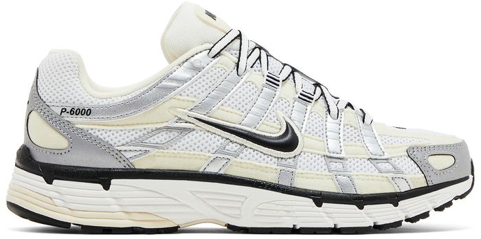 Nike P-6000 Coconut Milk Metallic Silver (Women's)