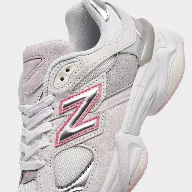 New Balance 9060 Pink Metallic Grey (GS)