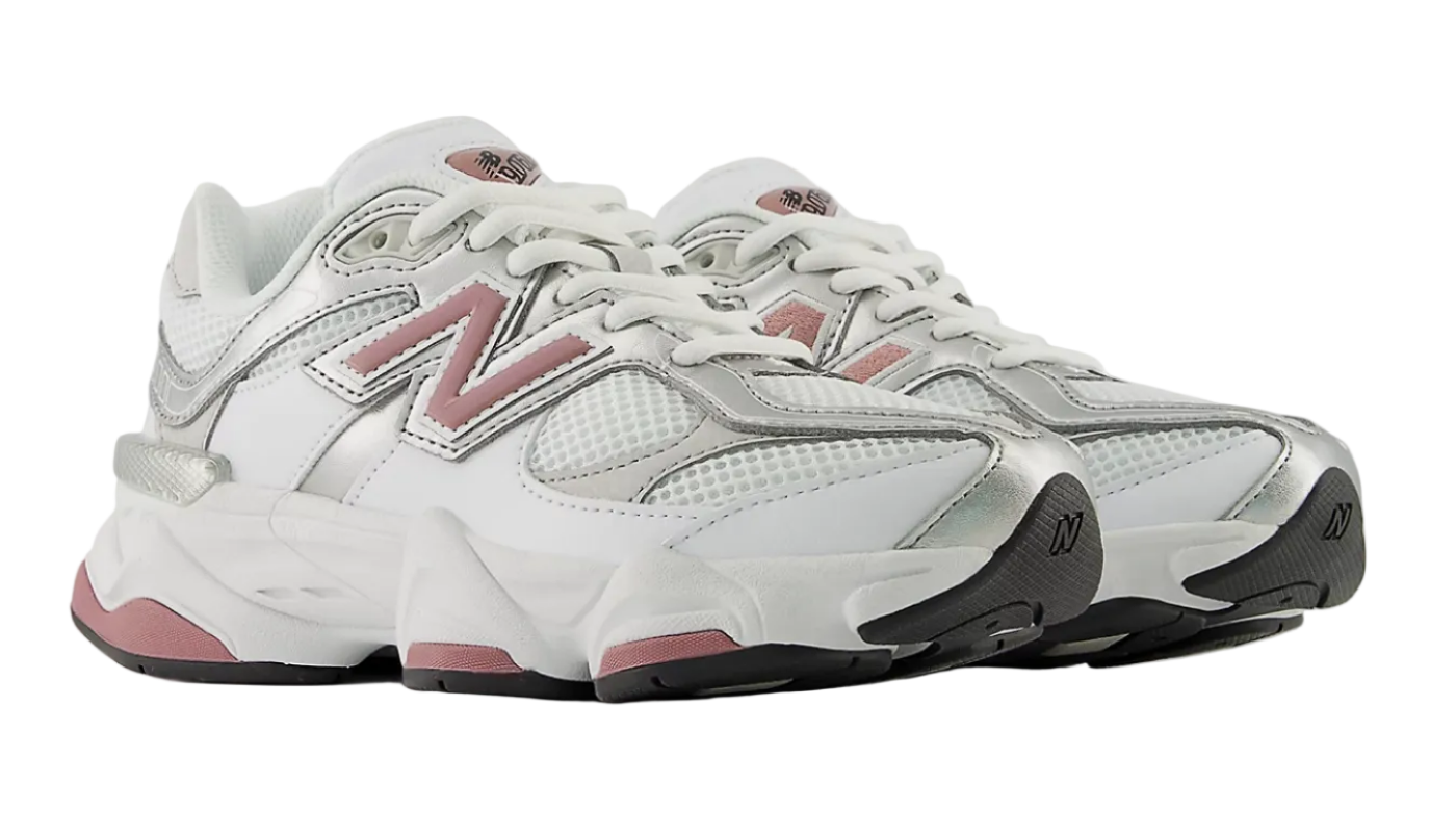 New Balance 9060 White Rosewood Silver (GS)
