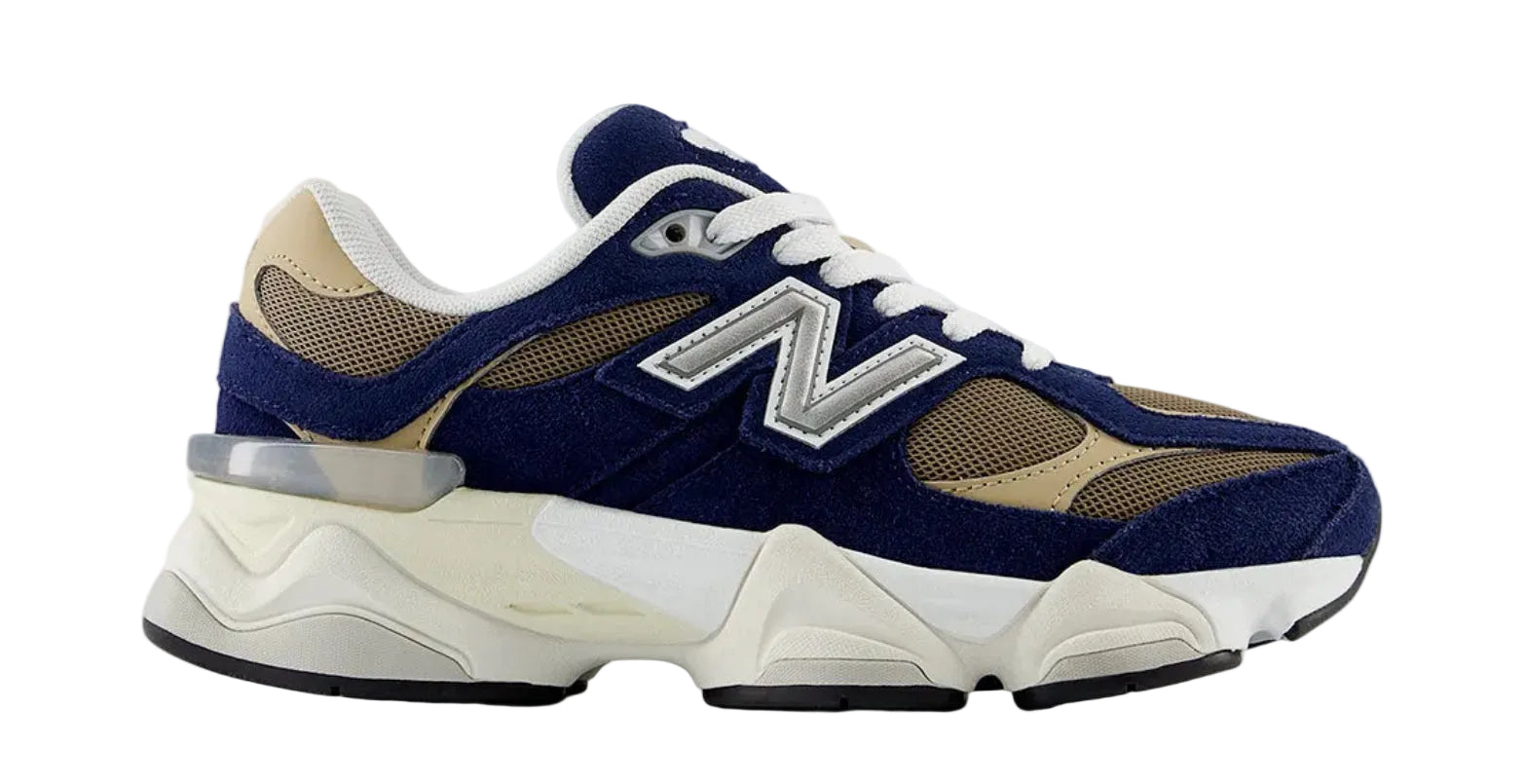 New Balance 9060 Navy Mushroom (GS)