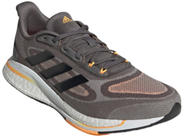 adidas Supernova+ Grey Four Core Black Flash Orange