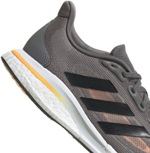 adidas Supernova+ Grey Four Core Black Flash Orange