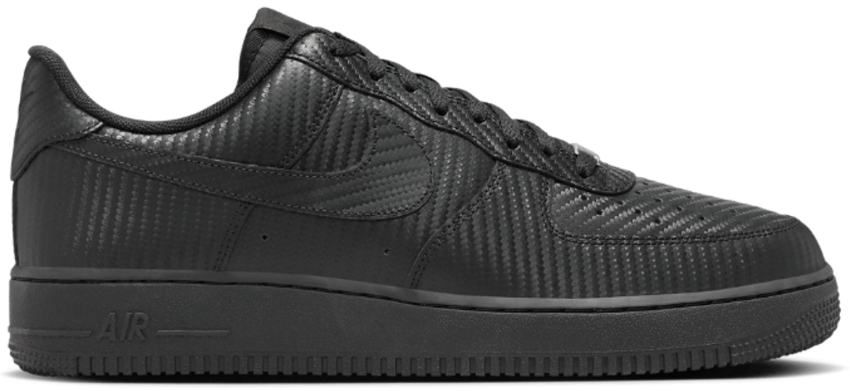 Nike Air Force 1 Low Black Carbon Fiber