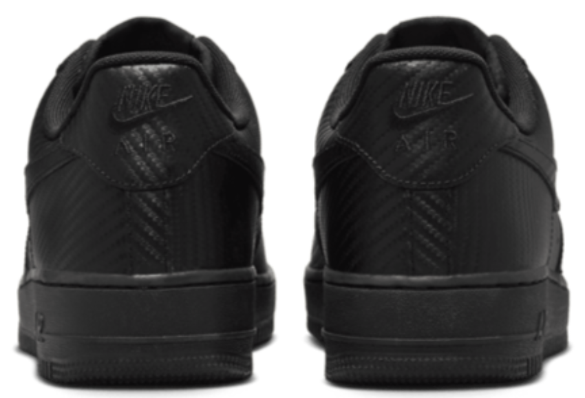 Nike Air Force 1 Low Black Carbon Fiber