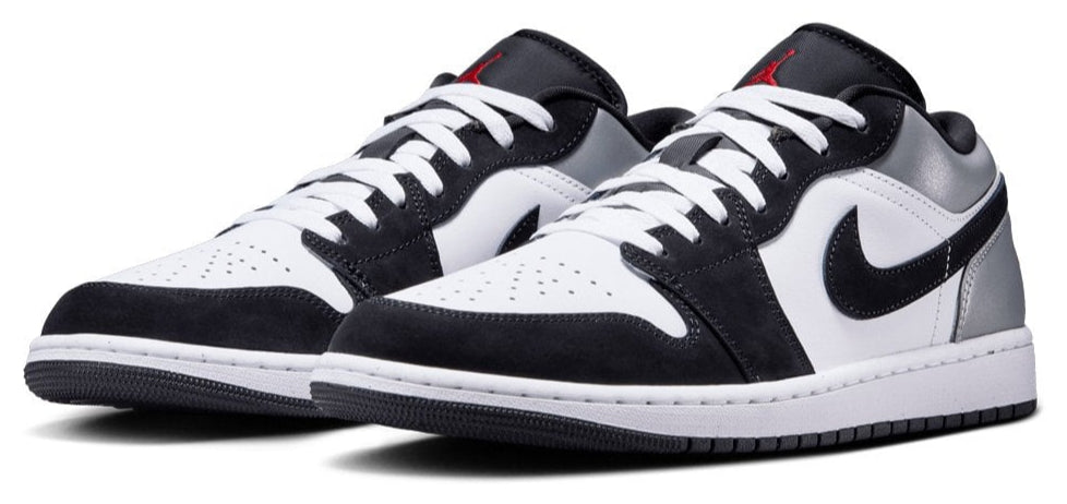 Jordan 1 Low SE White Fire Red Black Matte Silver