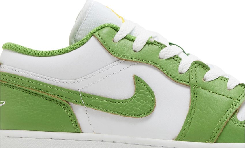 Jordan 1 Low SE White Chlorophyll Lightning (GS)
