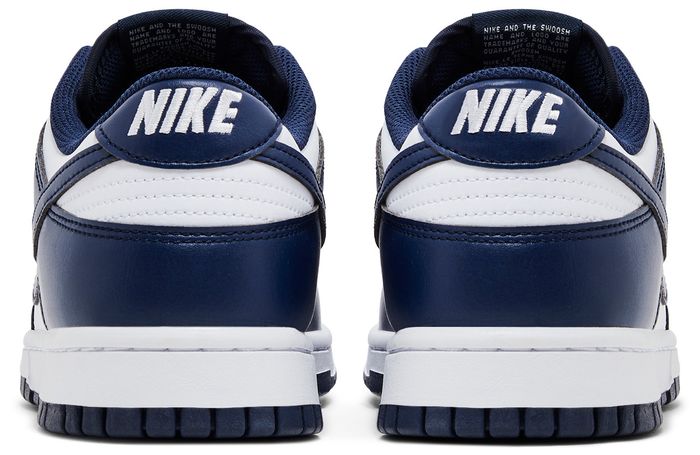 Nike Dunk Low White Midnight Navy