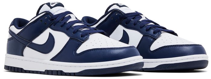 Nike Dunk Low White Midnight Navy