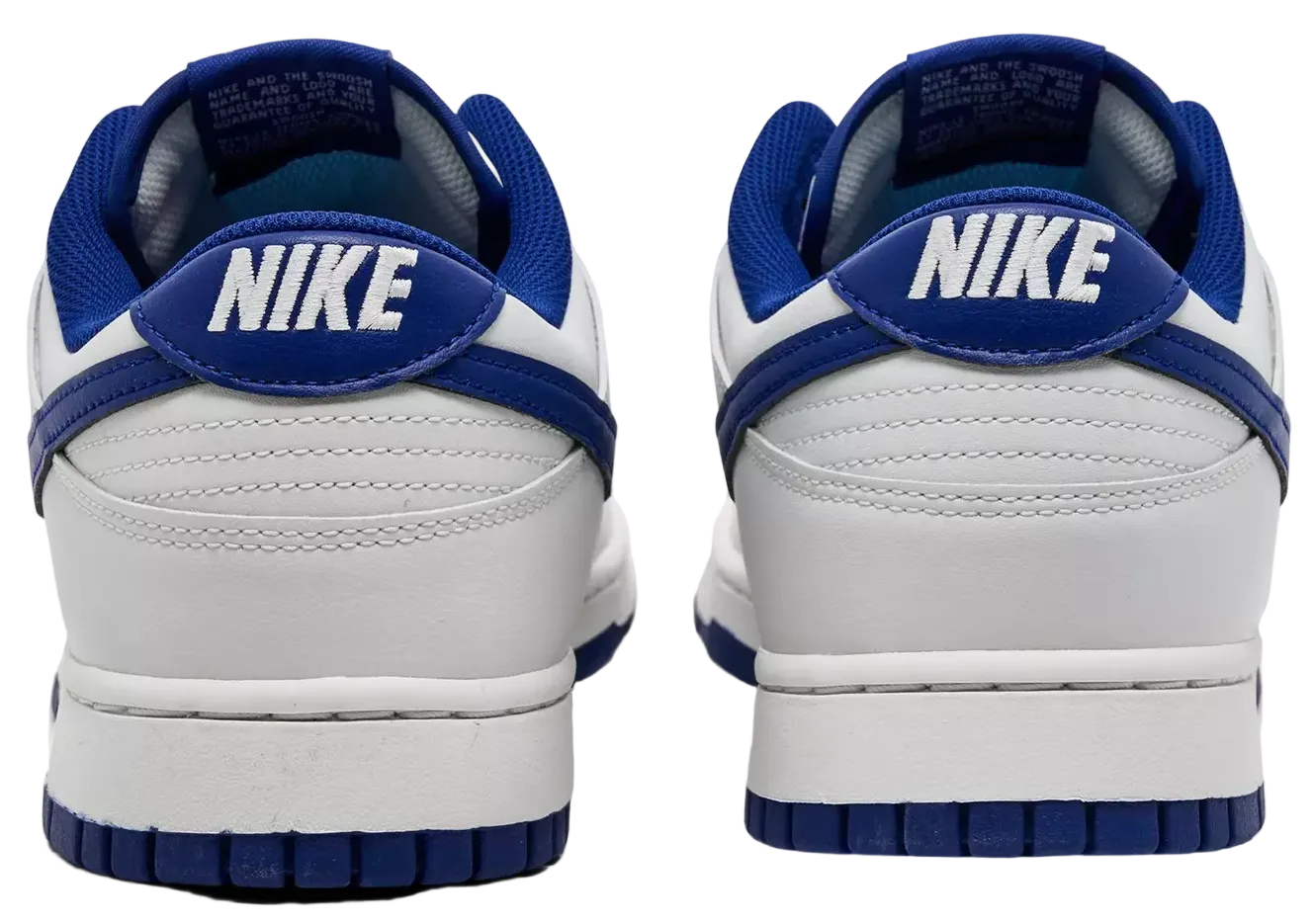 Nike Dunk Low Retro White Deep Royal Blue