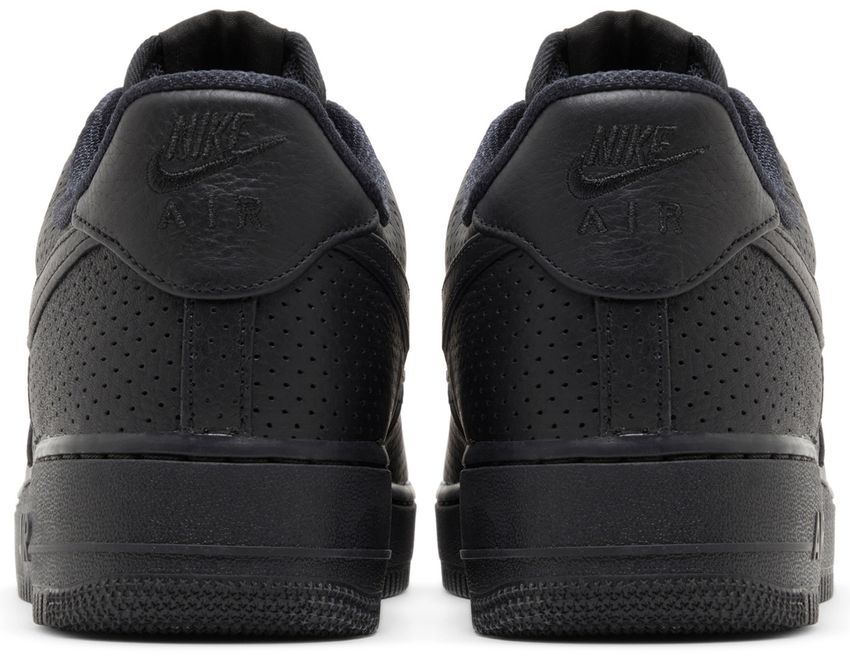 Nike Air Force 1 Low SP Triple Black Perforated