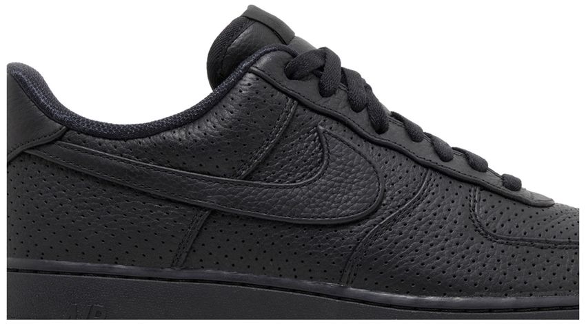 Nike Air Force 1 Low SP Triple Black Perforated