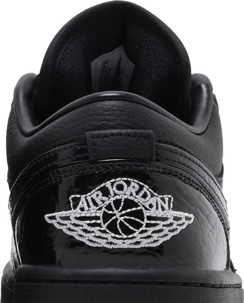 Jordan 1 Low SE Patent Elephant Black (Women's)
