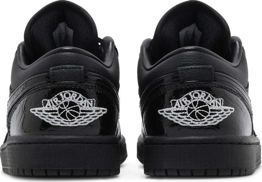 Jordan 1 Low SE Patent Elephant Black (Women's)