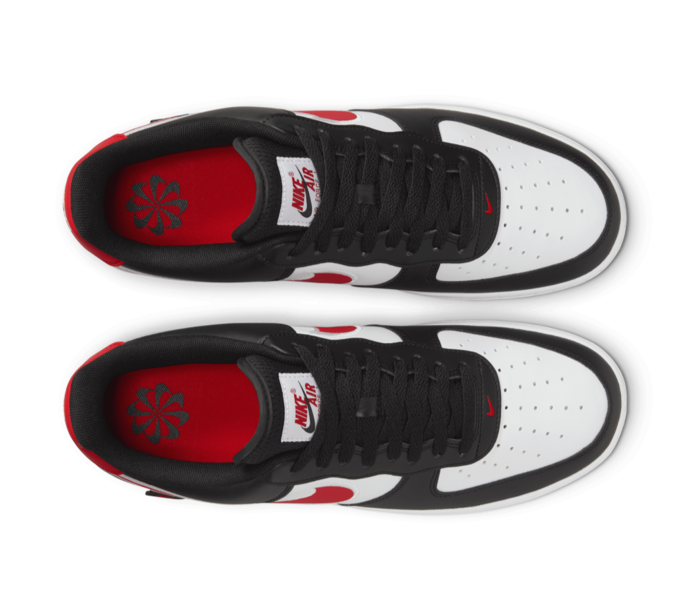 Nike Air Force 1 Low '07 Next Nature Black White University Red