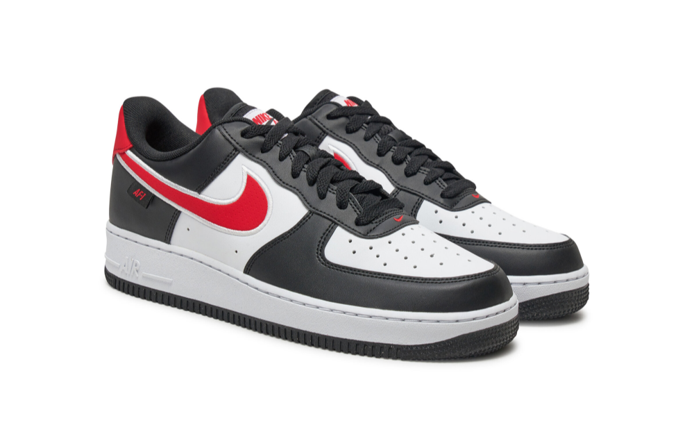 Nike Air Force 1 Low '07 Next Nature Black White University Red