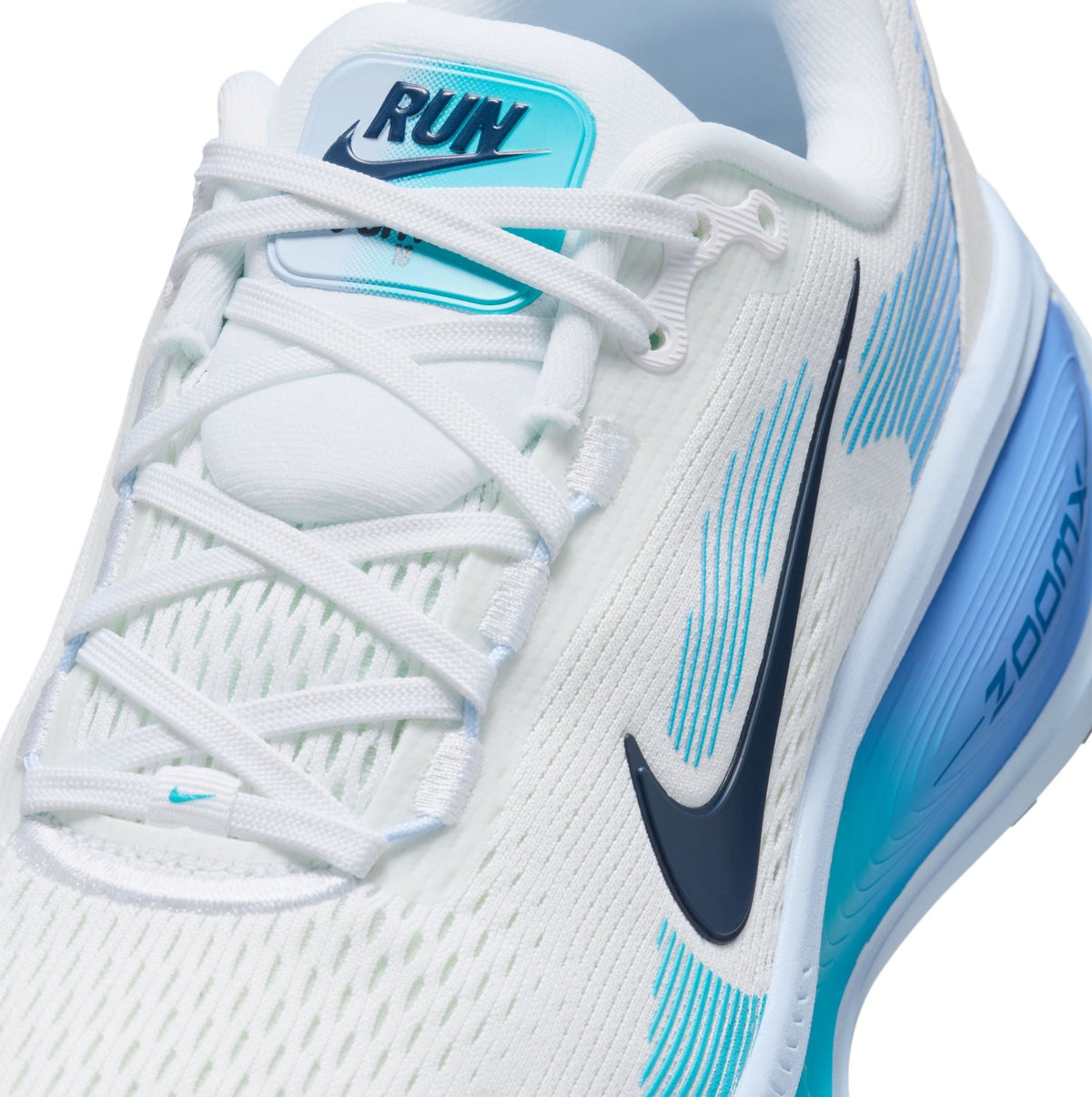 Nike Vomero 18 White Navy Blue Fury (Women's)