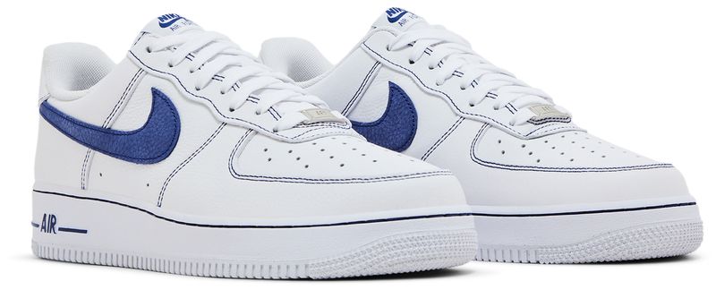 Nike Air Force 1 Low '07 LV8 White Deep Royal Blue