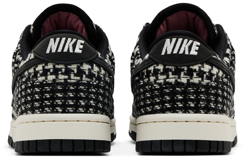 Nike Dunk Low Harris Tweed White Black Multi (Women's)