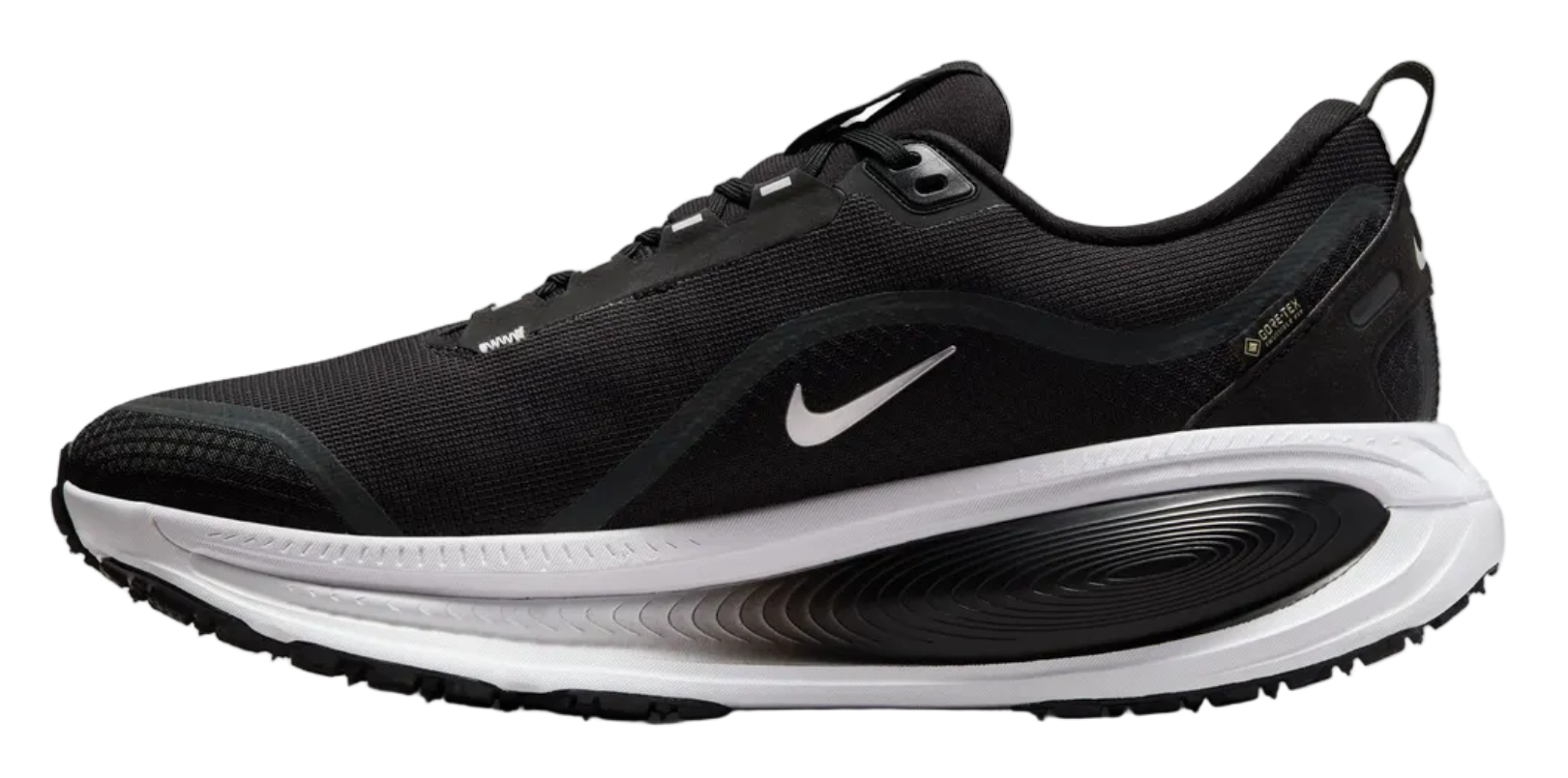 Nike Vomero 18 Gore-Tex Black White Metallic Silver