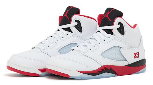 Jordan 5 Retro Fire Red Black Tongue (2025) (PS)