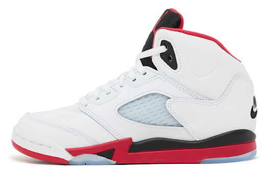 Jordan 5 Retro Fire Red Black Tongue (2025) (PS)