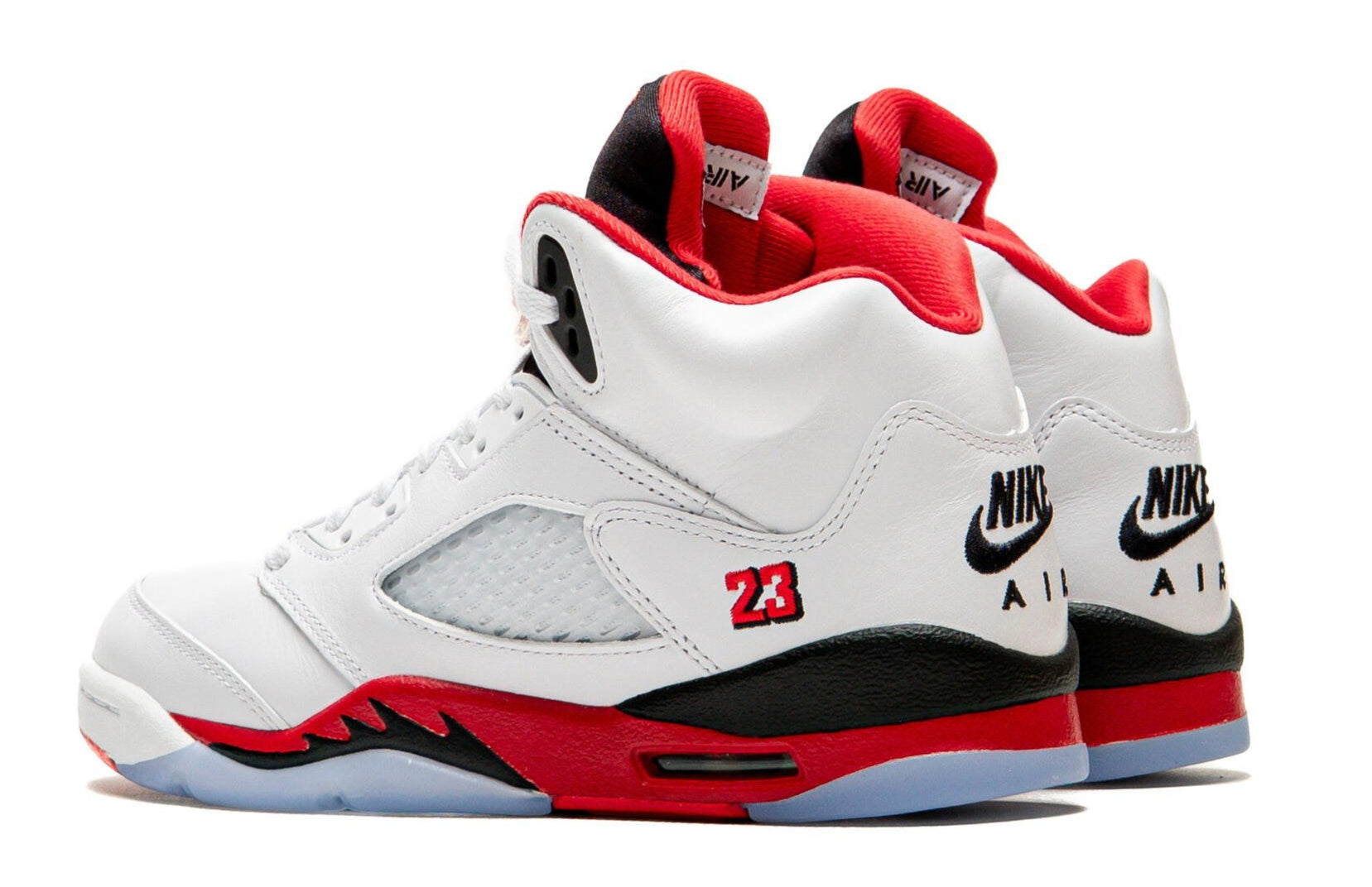 Jordan 5 Retro Fire Red Black Tongue (2025) (GS)