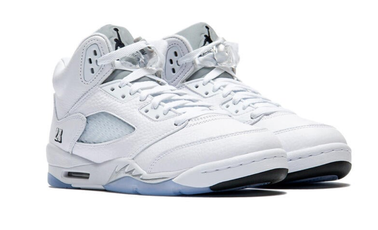 Jordan 5 Retro White Metallic (2026) (GS)