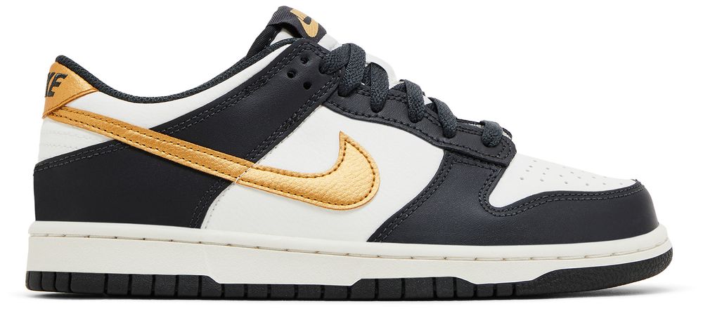 Nike Dunk Low Summit White Metallic Gold (GS)