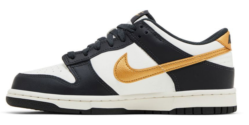 Nike Dunk Low Summit White Metallic Gold (GS)