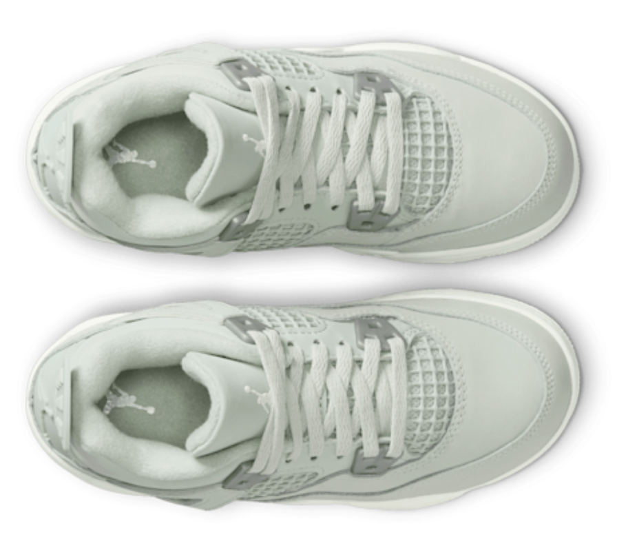 Jordan 4 Retro Seafoam Sail (PS)