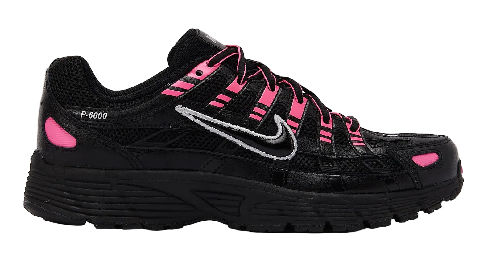 Nike P-6000 Pink Blast Metallic Silver Black (GS)